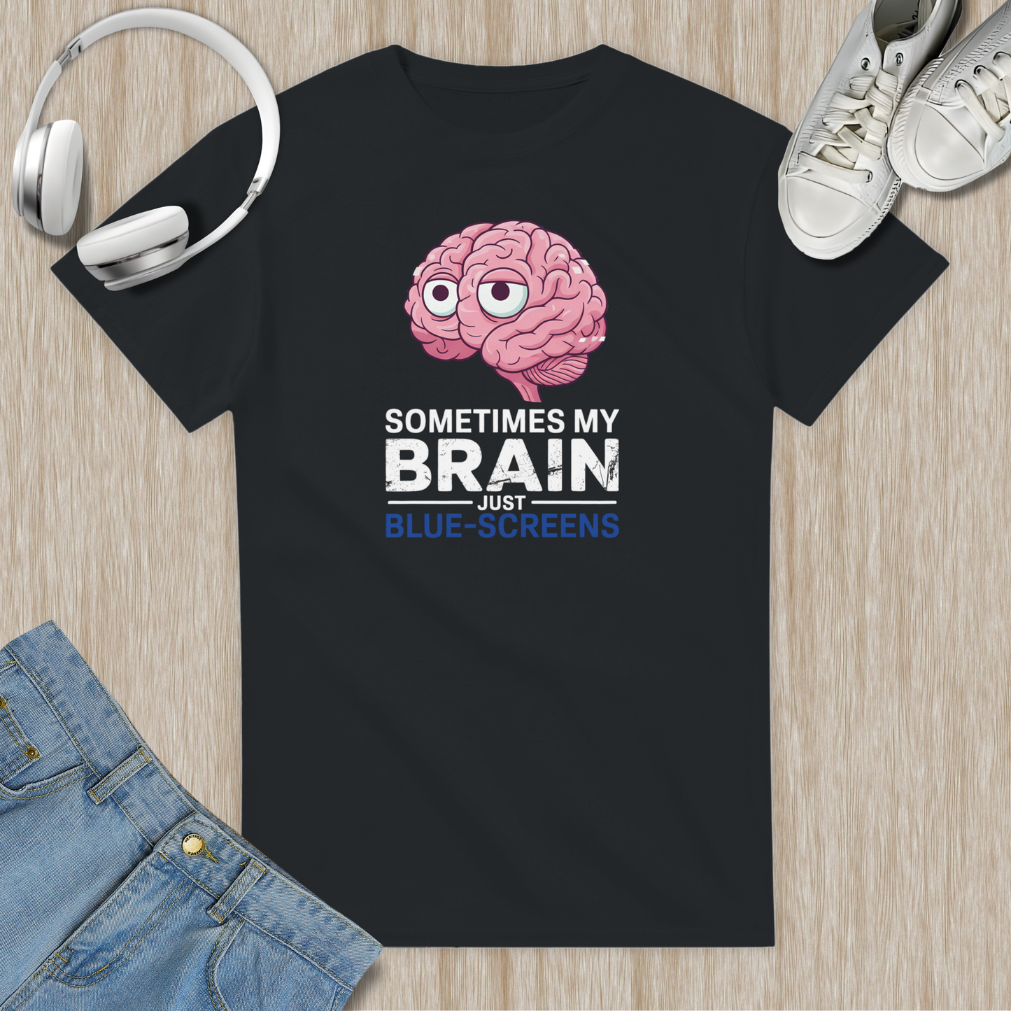 Sometimes My Brain Just Blue Screens