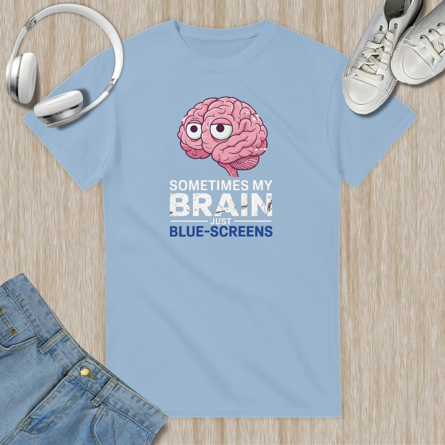 Sometimes My Brain Just Blue Screens