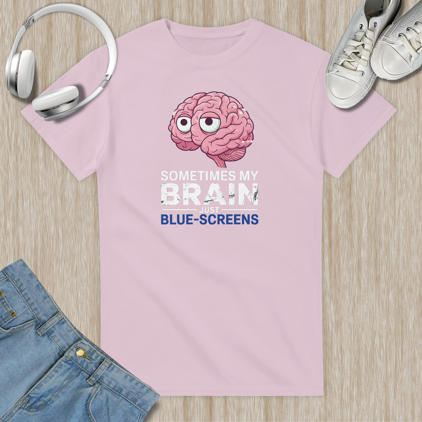 Sometimes My Brain Just Blue Screens