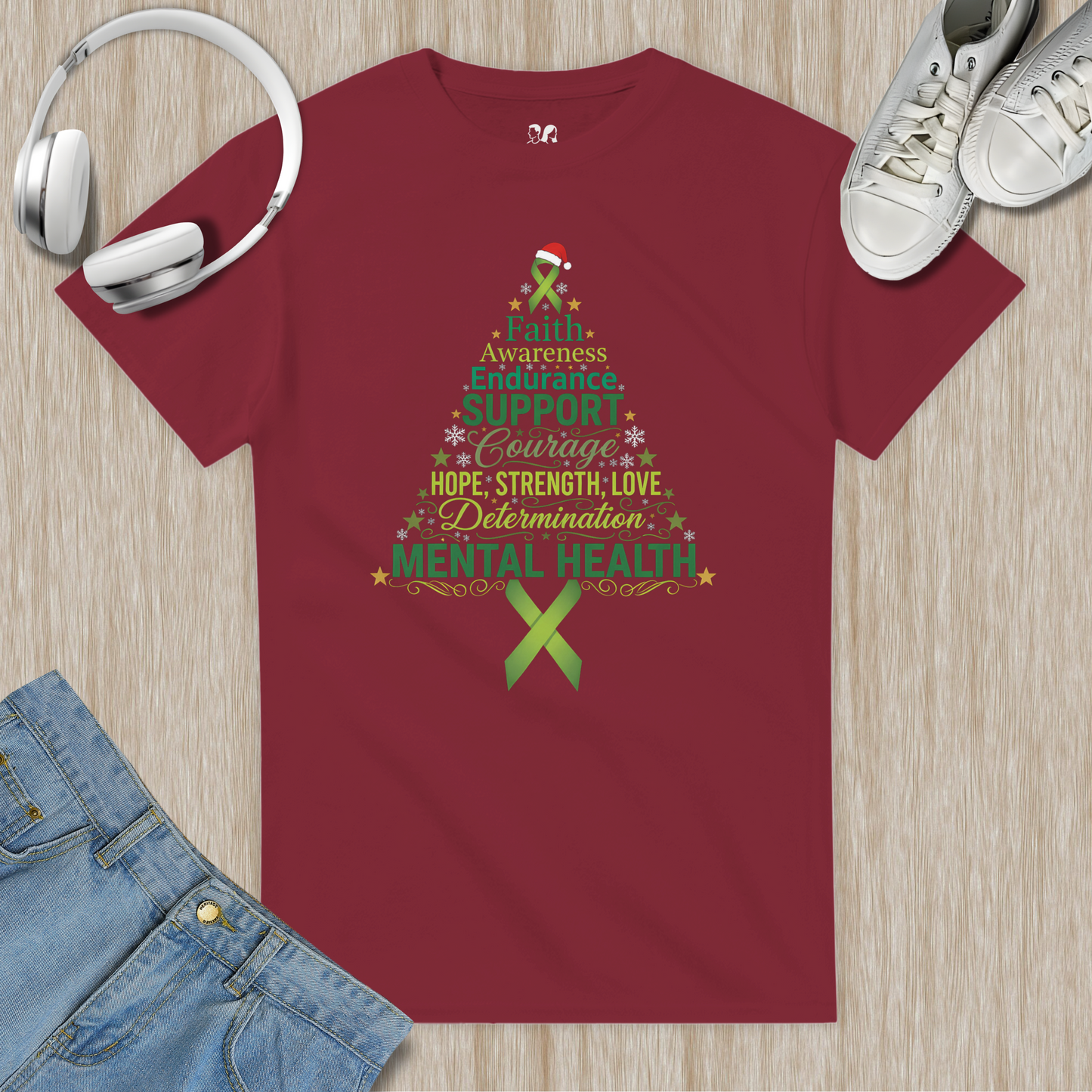Mental Health Christmass Tree