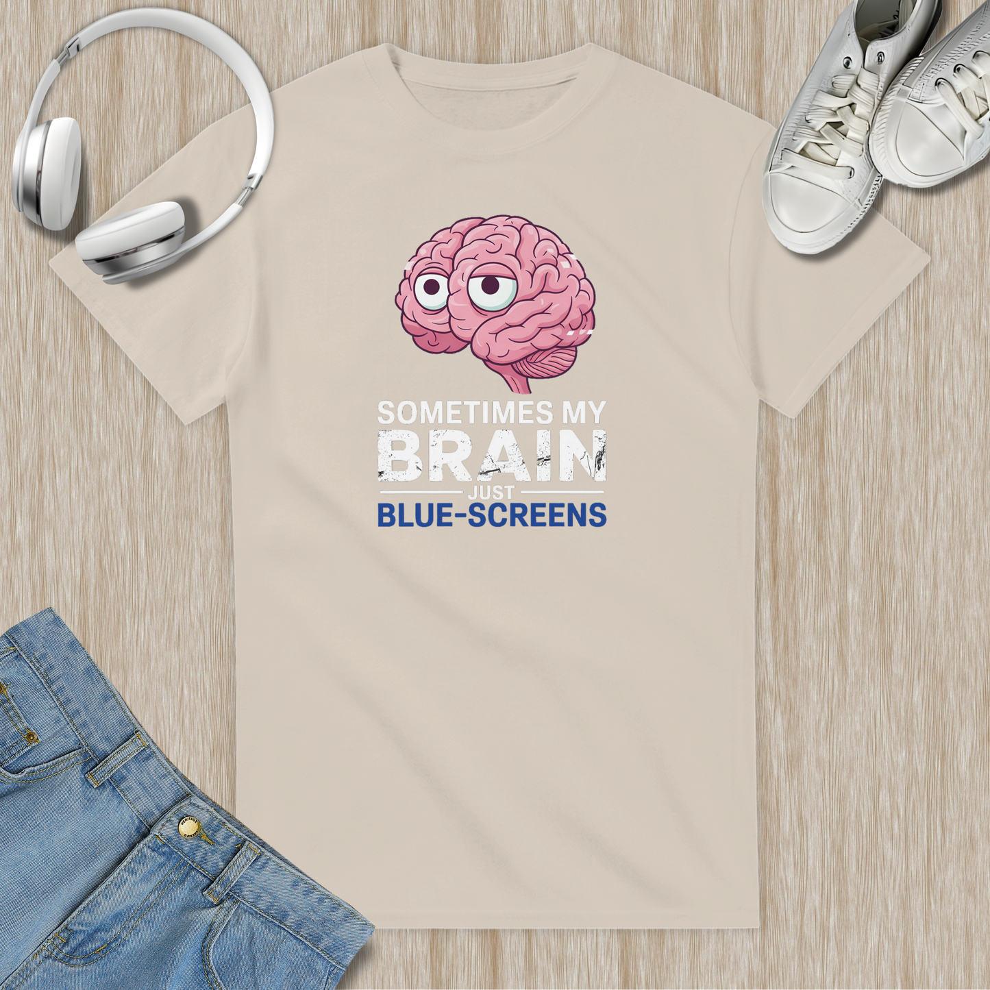 Sometimes My Brain Just Blue Screens
