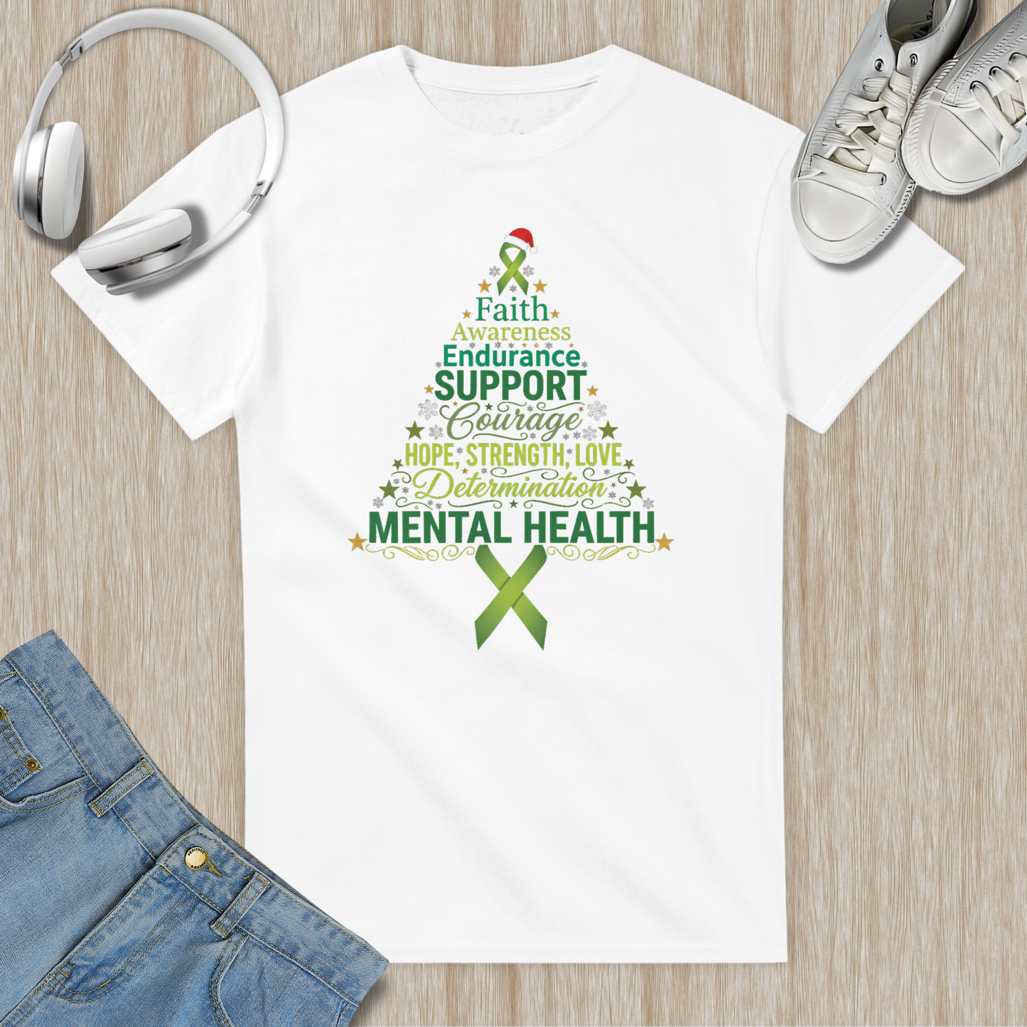 Mental Health Christmass Tree