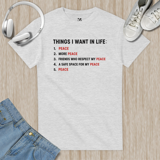 Things I Want In Life