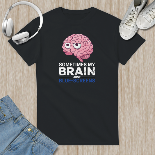 Sometimes My Brain Just Blue Screens
