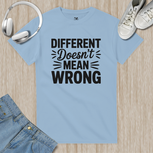 Different Doesn't Mean Wrong